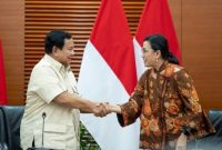 Presiden Prabowo Bersama Menkeu (foto: Istimewah)