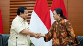 Presiden Prabowo Bersama Menkeu (foto: Istimewah)