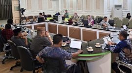 Suasana Rapat Evaluasi di Pemkab Gorontalo