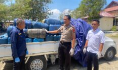 Polres Boalemo Gagalkan Pengangkutan 70 Galon Solar Subsidi ke Pohuwato