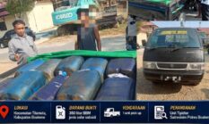 Polres Boalemo Amankan Pick Up Pengangkut Solar Subsidi Tanpa Izin